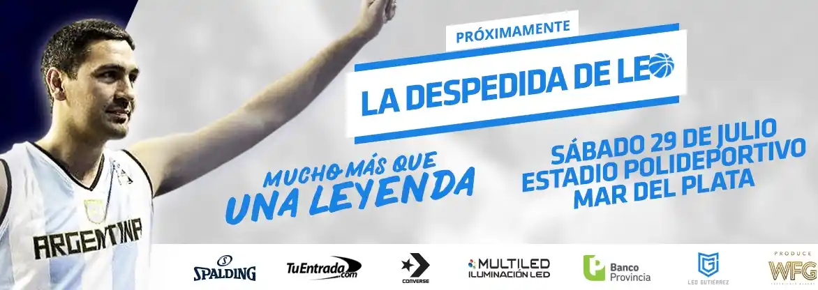 Empezó la venta de entradas para la despedida de Leo