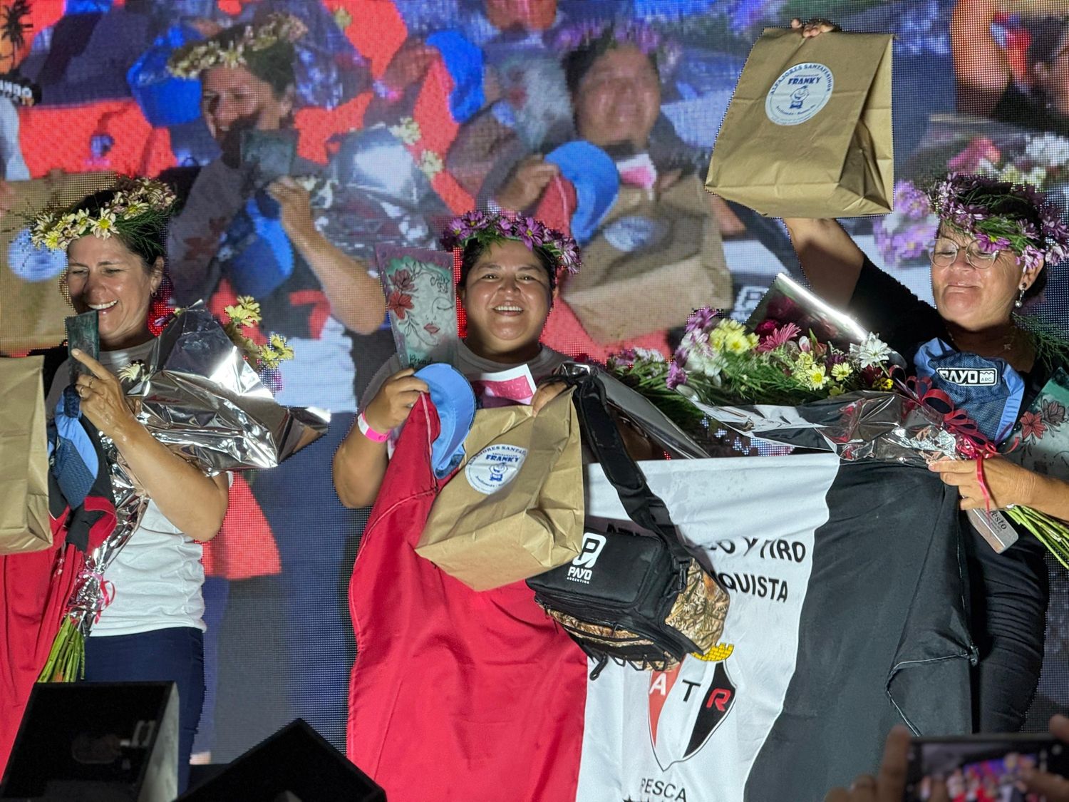 Se realizó el tercer Encuentro Nacional de Mujeres Pescadoras en el "Jaaukanigás"