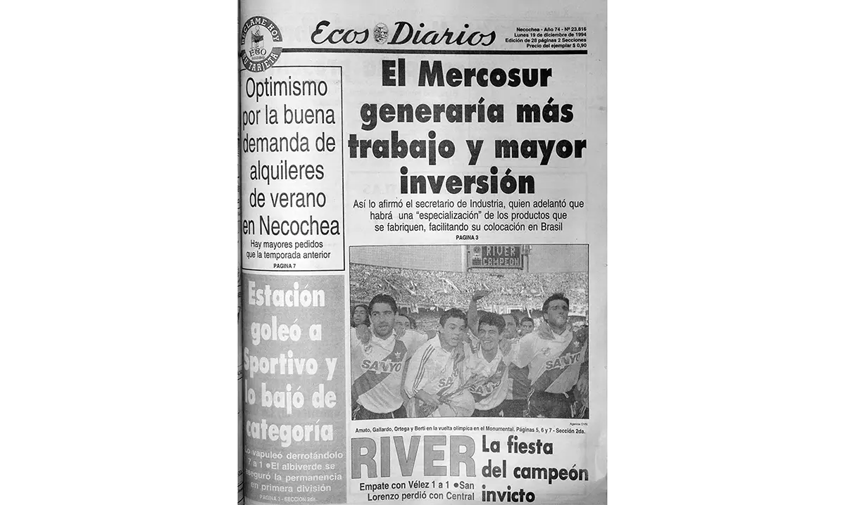 Lunes 19 de diciembre de 1994