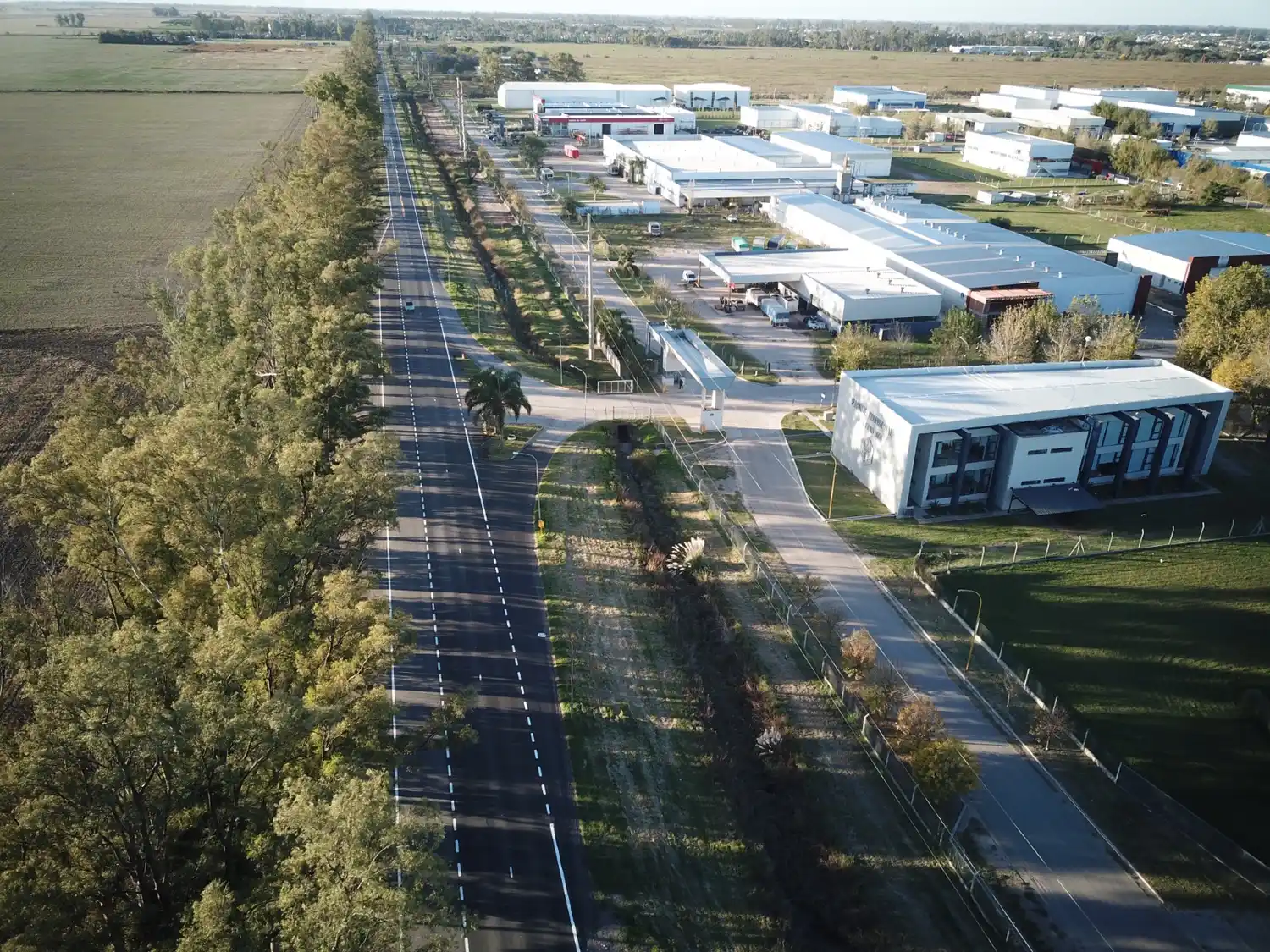 Vista aérea del Parque Industrial de San Francisco.