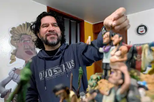 El drama de la migración convertido en arte con plastilina (+Fotos)