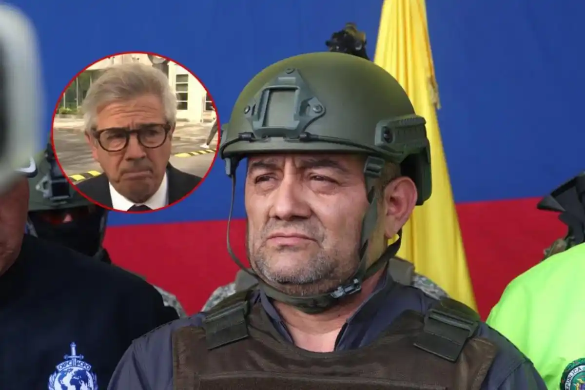 ¡INDIGNADO! El abogado de «Otoniel» es de pésimo talante por grosero