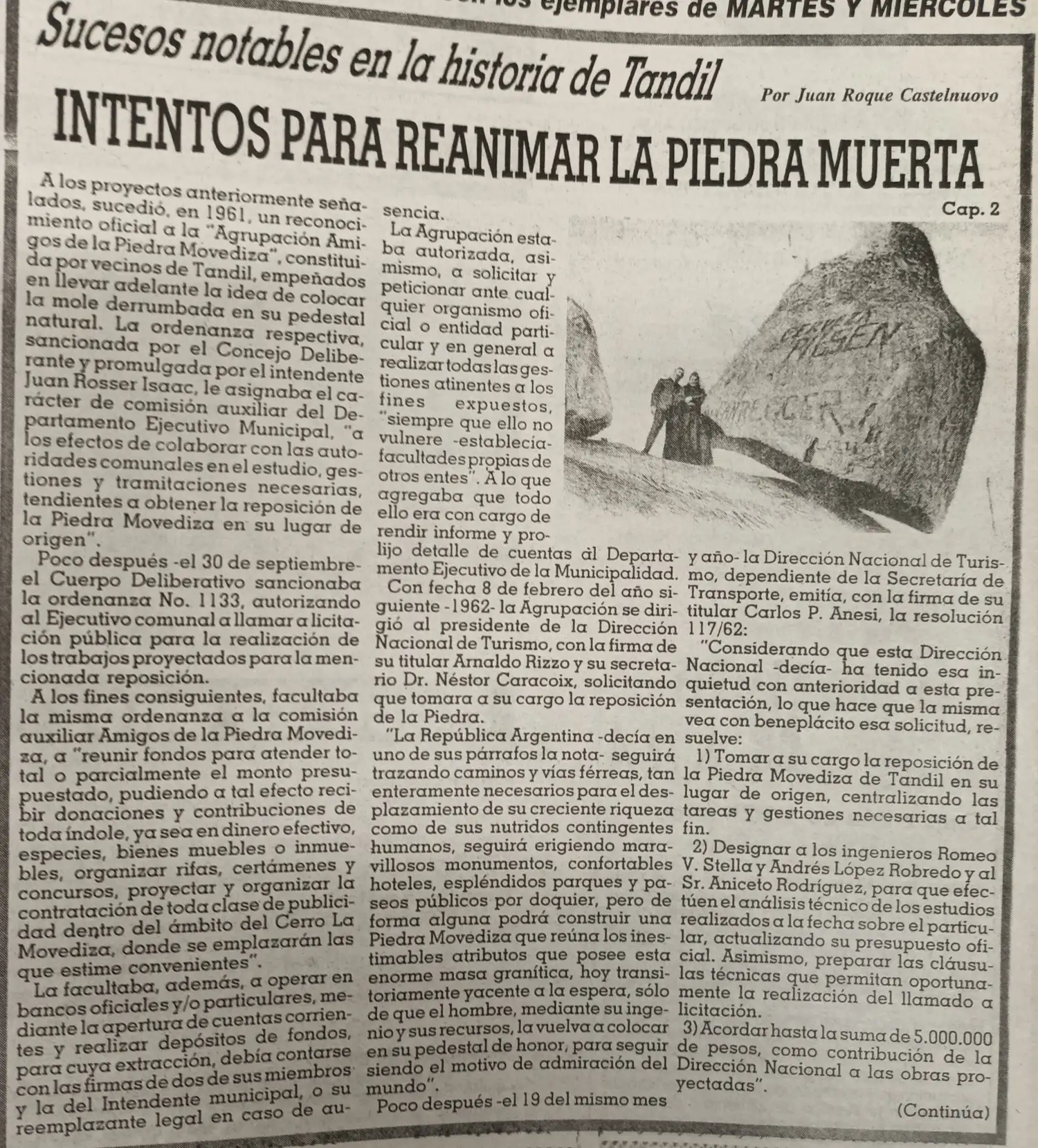 Intentos para reanimar la piedra muerta - Cap. 2