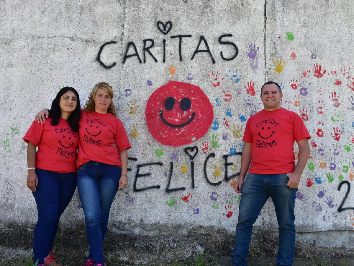 La amistad que hizo  nacer caritas felices  en barrio La Milka 