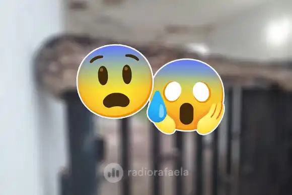 Curioso hallazgo en el Cementerio de Hersilia: encontraron una “bicha” en el portón de ingreso