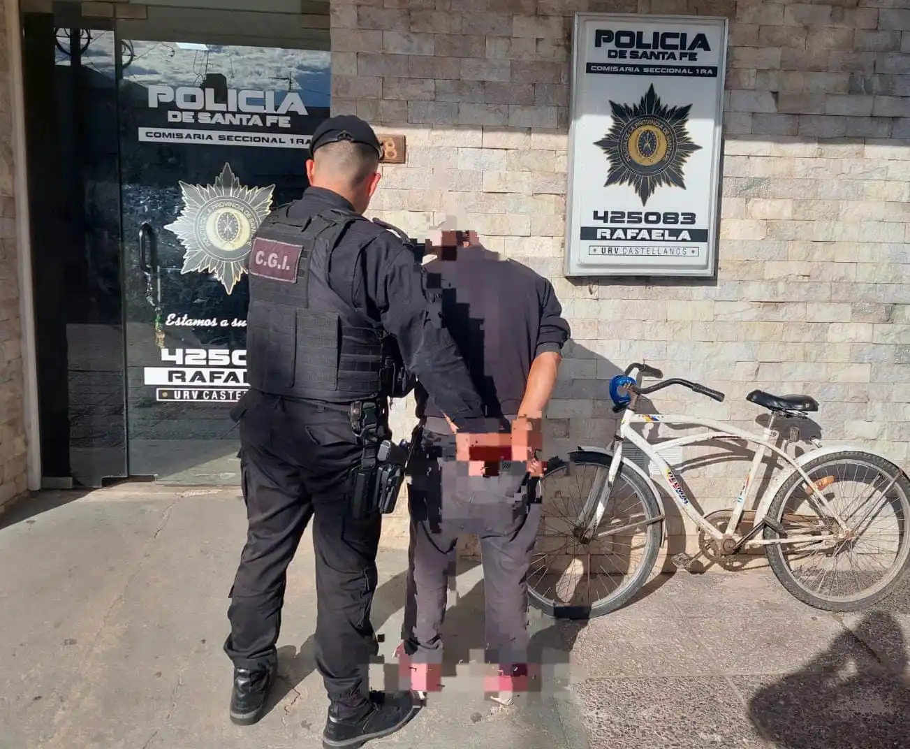 joven detenido por robo