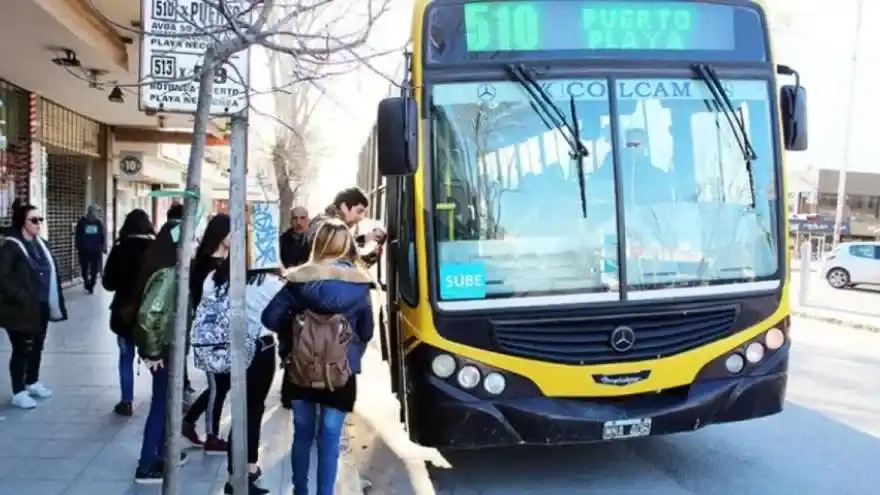 Aumento de colectivo en Necochea. Foto: Noticias Necochea
