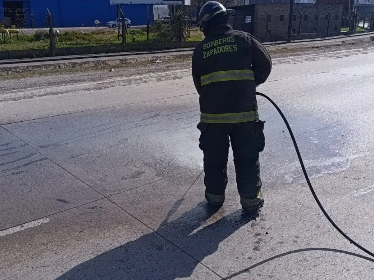 Fuertísimo accidente en la vieja Ruta Nacional 34 terminó con un motociclista lesionado