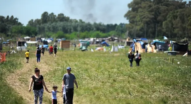 Merlo: La Iglesia denunció que no hay voluntad para resolver la toma de tierras