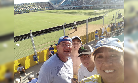 Boca en San Nicolás y la oportunidad de ir a la cancha por primera vez: ''Fue una experiencia muy linda''
