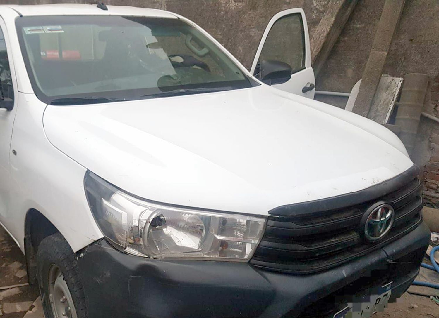 Rodado. Incautado por los agentes de la Seccional Segunda de Quequén