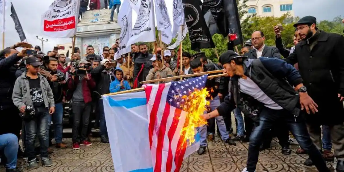 Tercera intifada de Hamas luego de que Trump designara Jerusalen capital de Israel