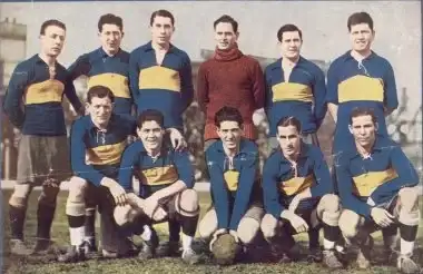 Plantel de Boca de 1926 (Historia de Boca).