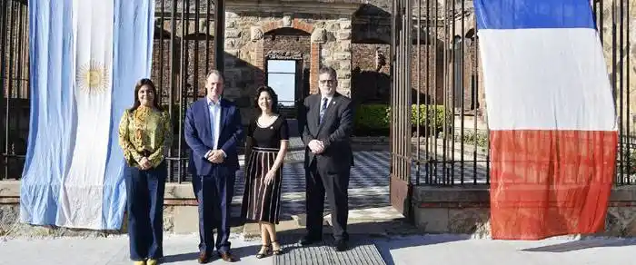 Bordet dijo que la provincia une lazos para revalorizar el patrimonio cultural