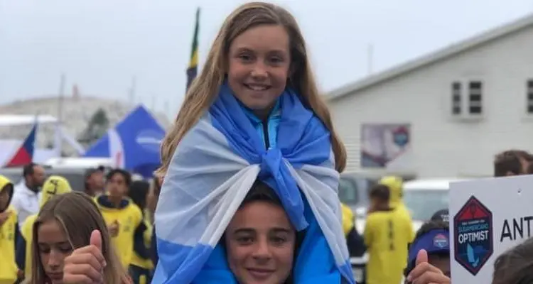 Delfina Kuttel, 38ª en el Sudamericano de Optimist