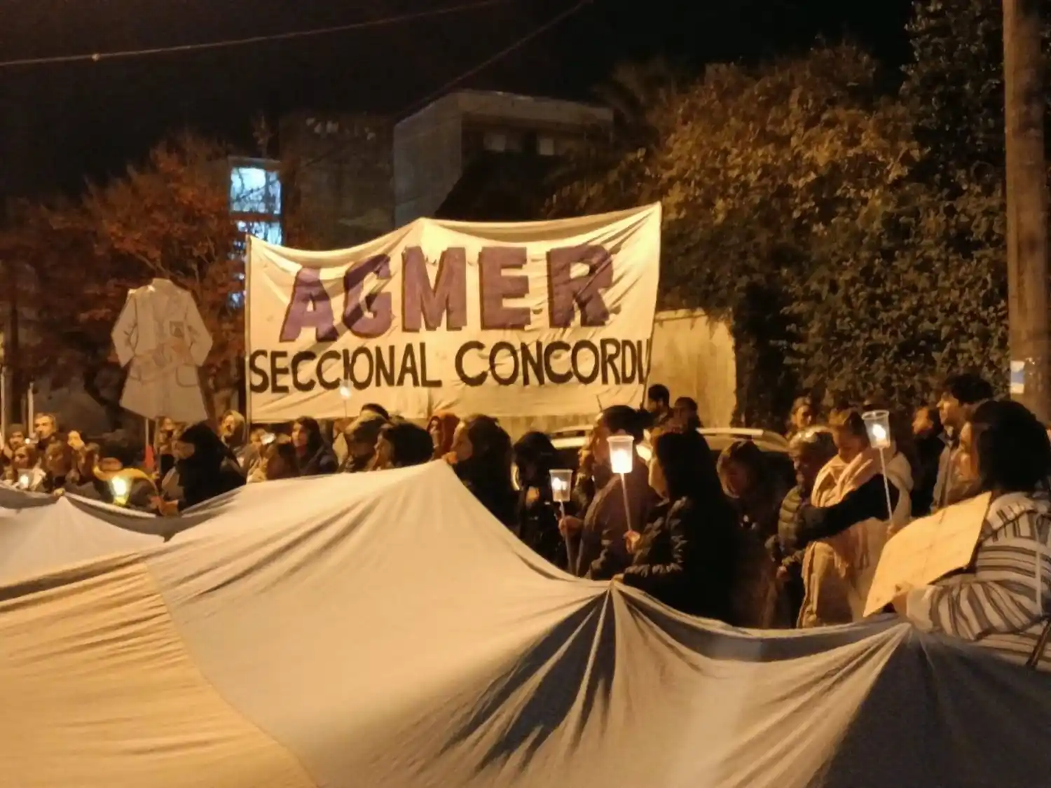 AGMER Concordia se movilizó contra el ajuste y la reforma jubilatoria