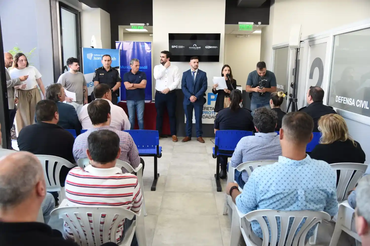 Personal de la Secretaría de Protección Ciudadana completó cursos del Instituto Universitario Juan Vucetich