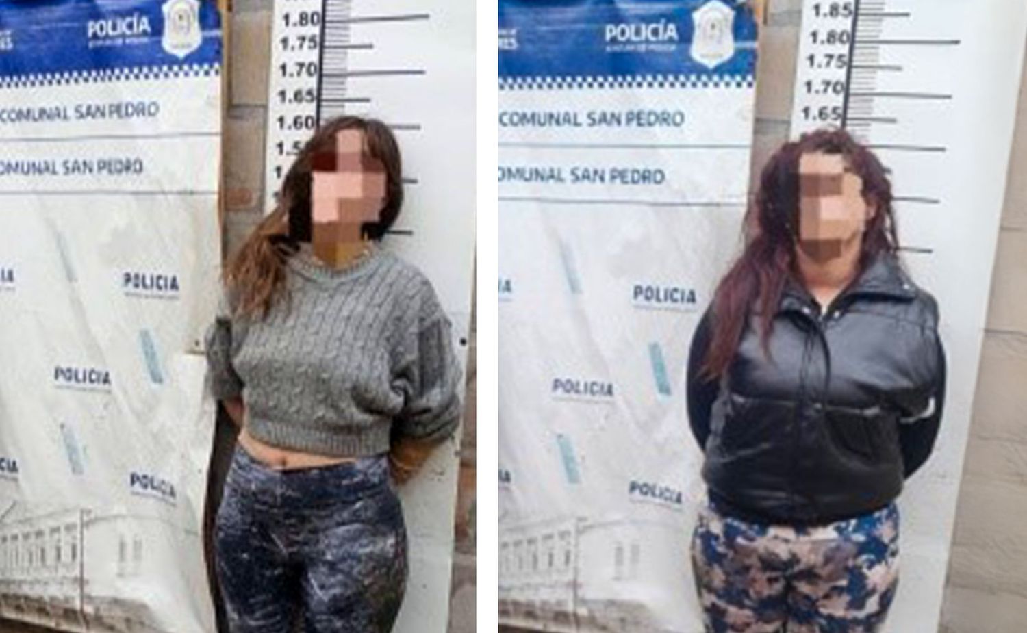 Las dos jóvenes amenazaron a un varón de 31 años, una de ellas empuñaba el cuchillo y lo hirió a la altura de la axila.