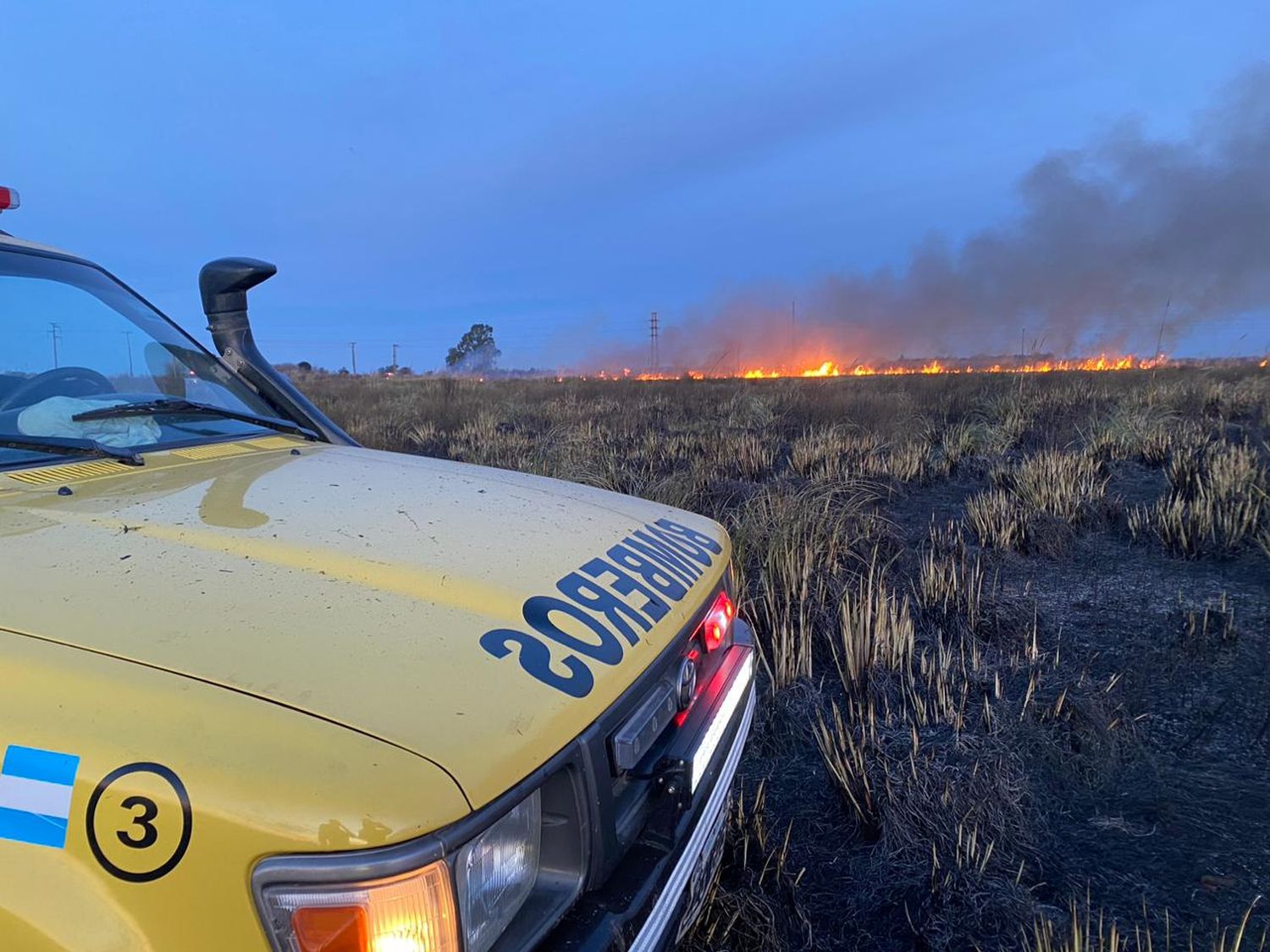 Crédito: Bomberos de Venado Tuerto.