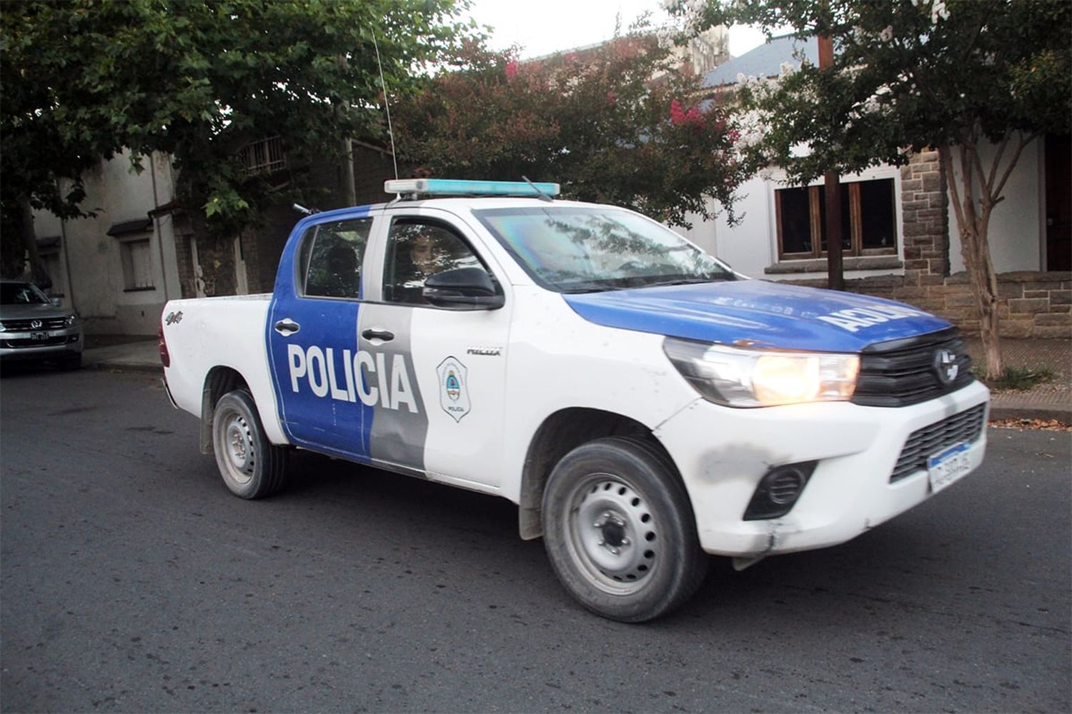 Tomó un cuchillo de la cocina y amenazó de muerte a su esposa