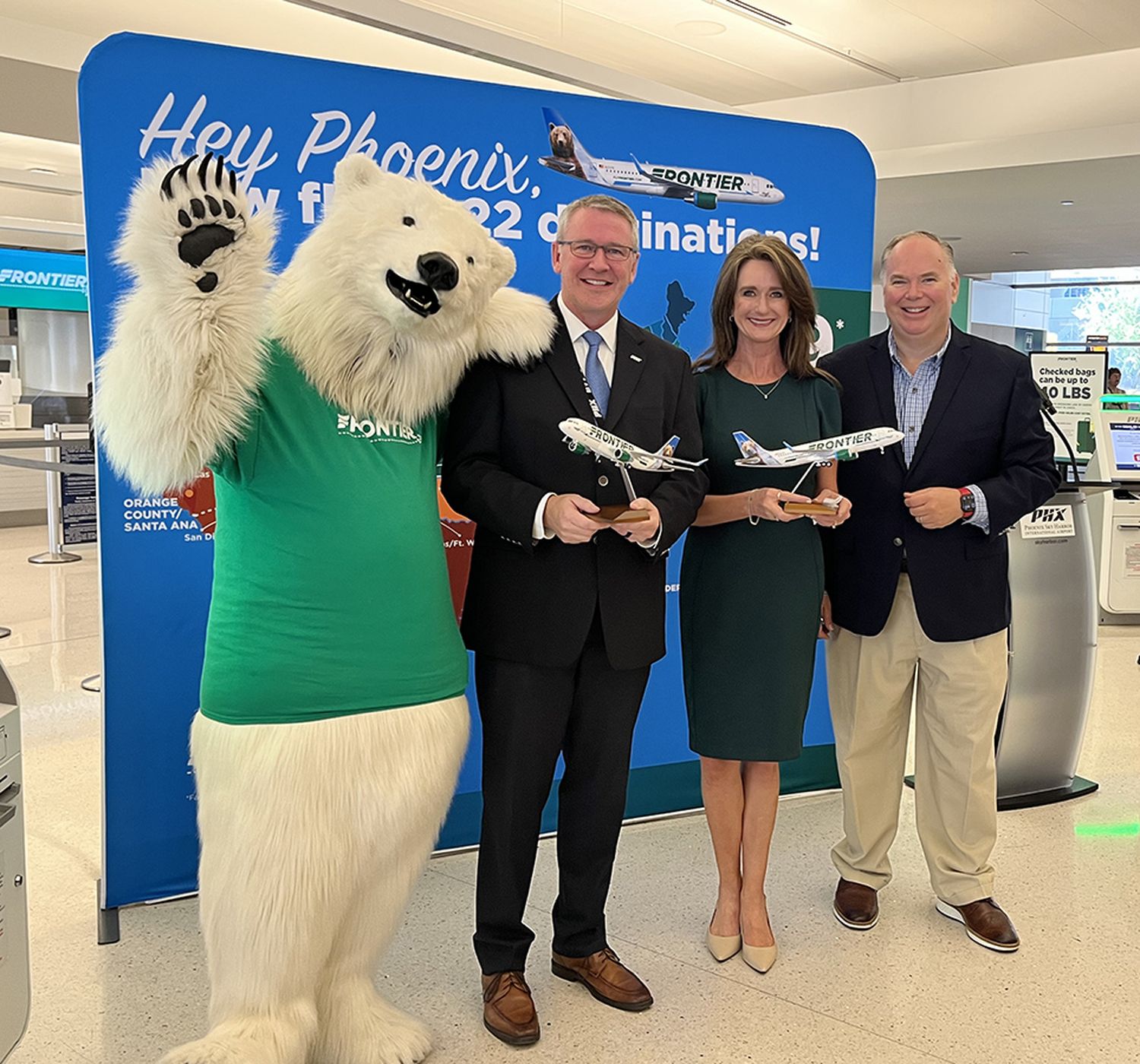 Frontier Airlines anuncia 10 rutas en Phoenix – Sky Harbor