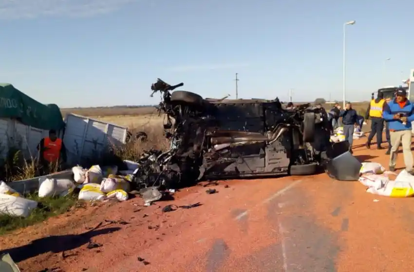 Un ex presidente del Emder sufrió un grave accidente en la ruta 70
