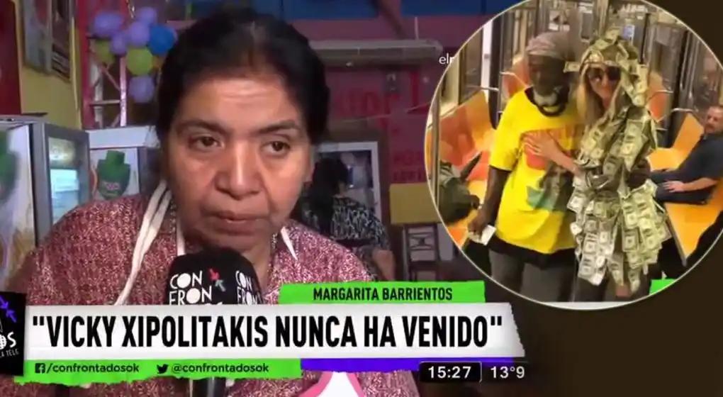 Margarita Barrientos denuncia a Vicky Xipolitakis