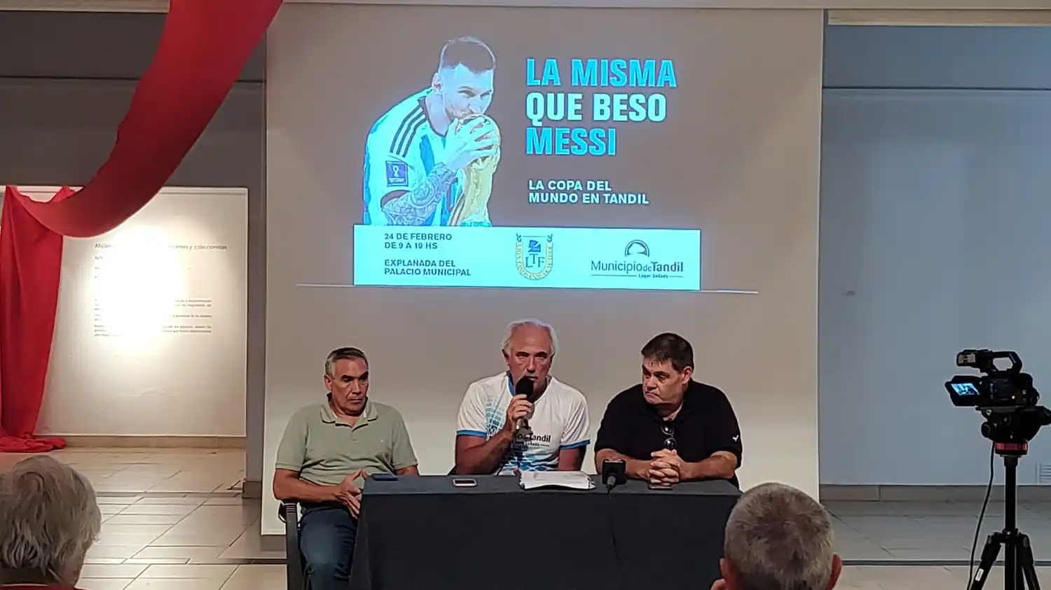 Cómo será el operativo para la llegada de la Copa del Mundo a Tandil