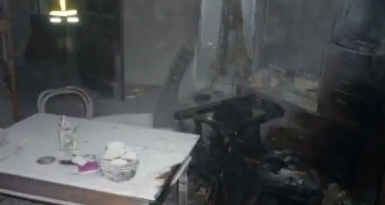 Incendio en una vivienda