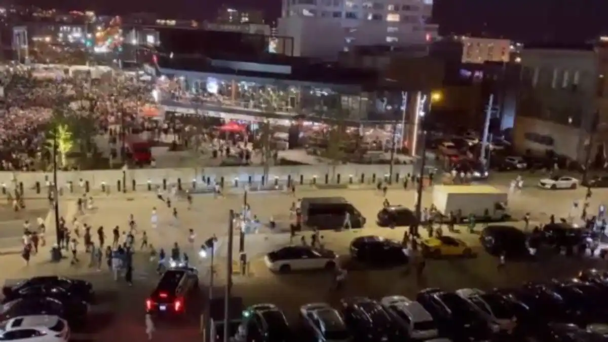 EN ESTAMPIDA CORRIÓ LA GENTE: tres heridos tras tiroteo en juego de la NBA en Estados Unidos