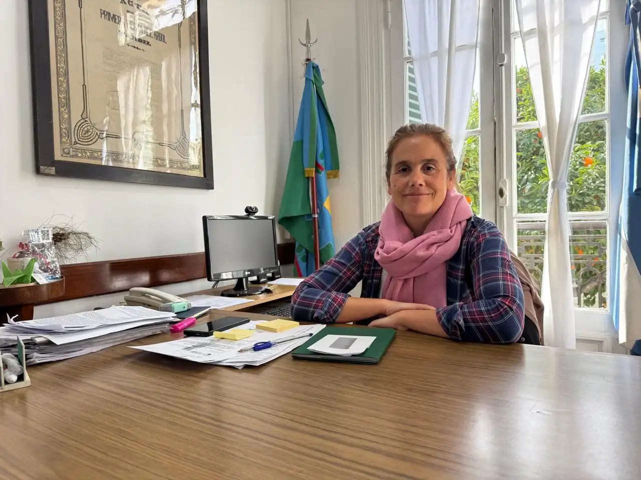 "Nos anticipamos con unos cuantos trabajos de impermeabilización", señaló Diana Balbín.