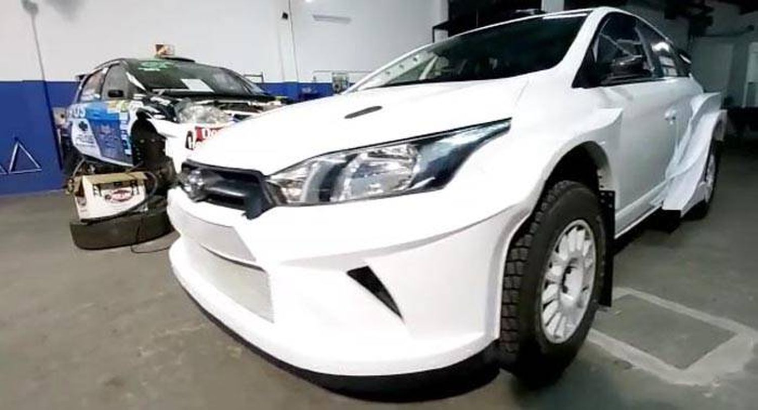 Nuevo Toyota Yaris de  Nadia Cutro para el Maxirally