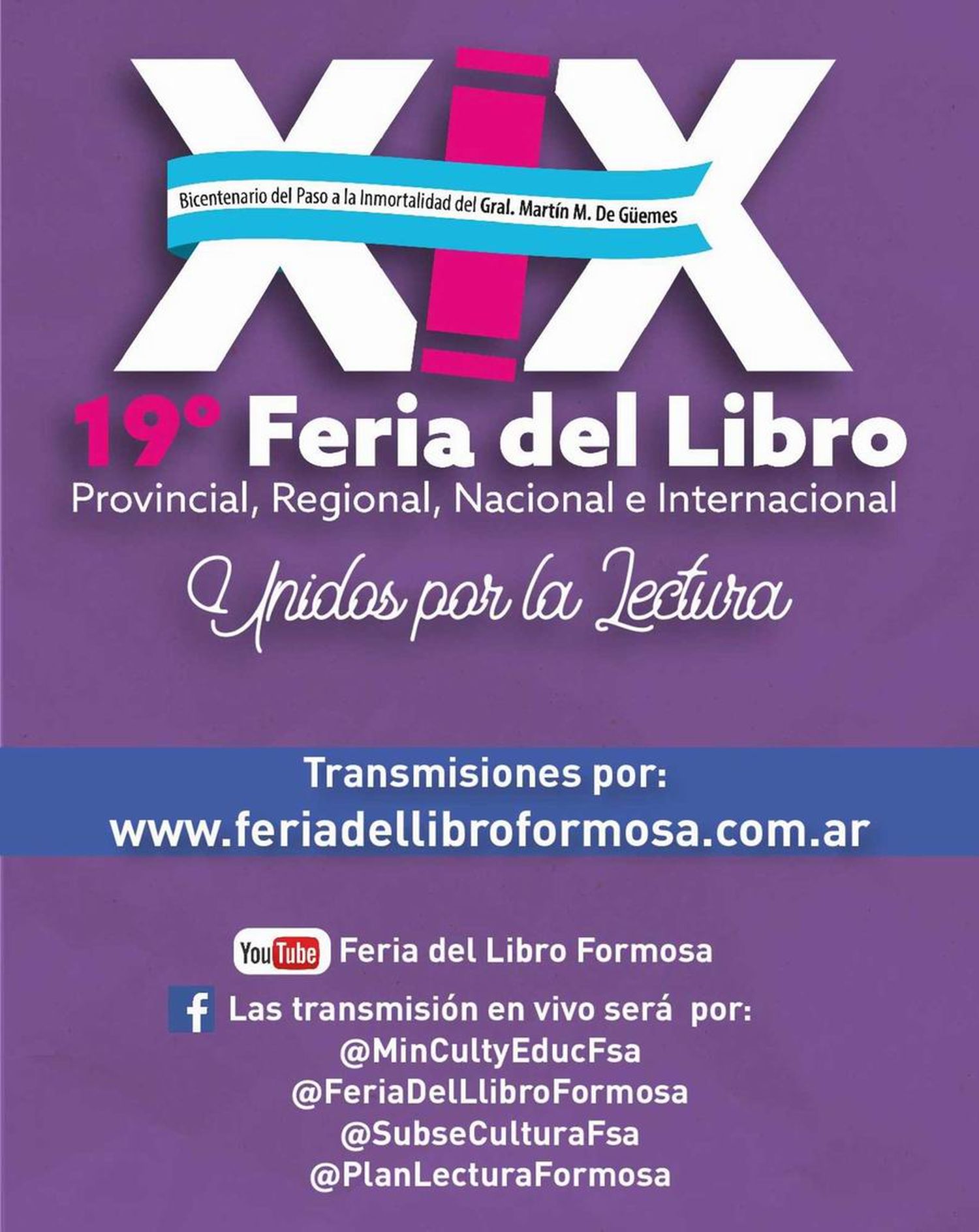 Comenzó ayer la XIX del Libro de Formosa