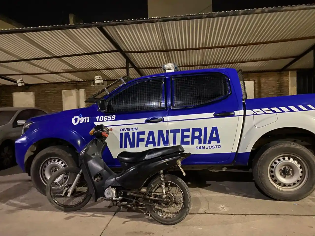 Secuestran una moto por infracciones al Código de Convivencia