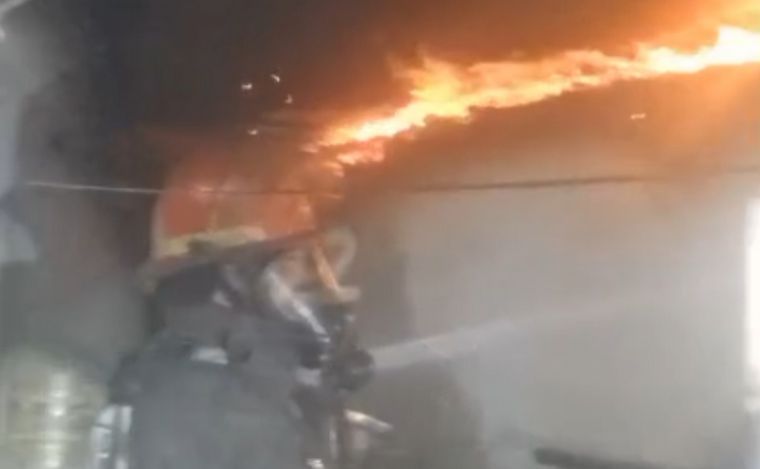 Incendio fatal