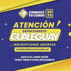 El programa “Conducí Tu Curso” llega a Gualeguay