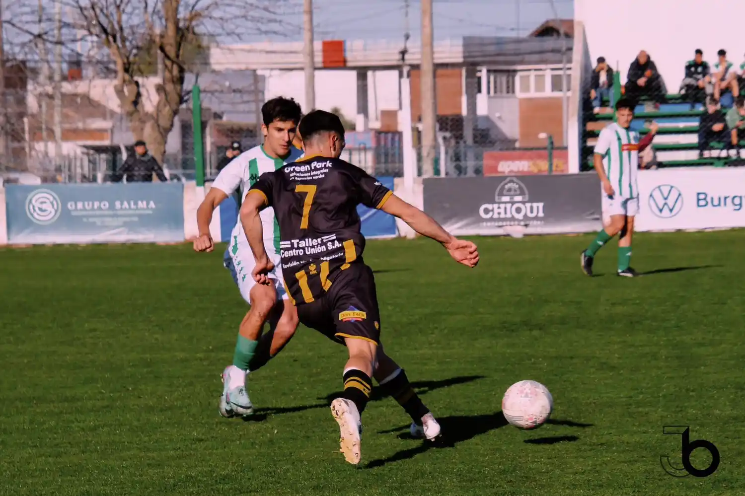 Sebastián Uhart enfrentando a Kimberley. (Foto: Jazmín Belga)
