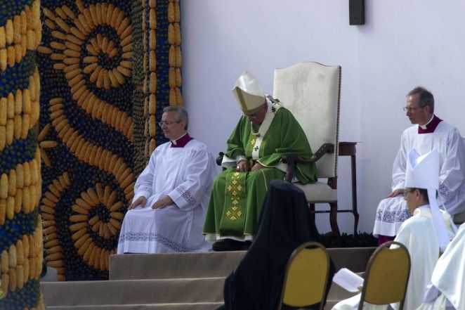 Cristina participó de la Misa de Francisco en Paraguay