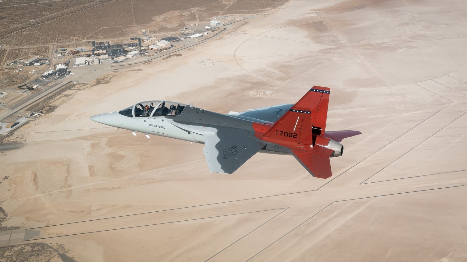 With the arrival of the first Boeing T-7A Red Hawk at Edwards AFB, the USAF begins its flight test campaign