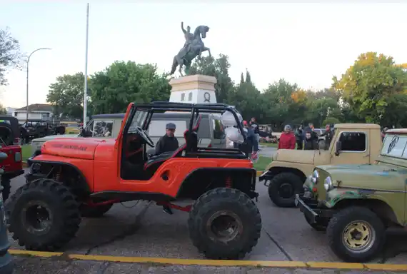 Empezó el “Sexto Encuentro Nacional de Jeep”