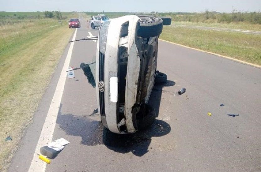 La Secretaria de Turismo se accidentó en la autovía de la Ruta 18