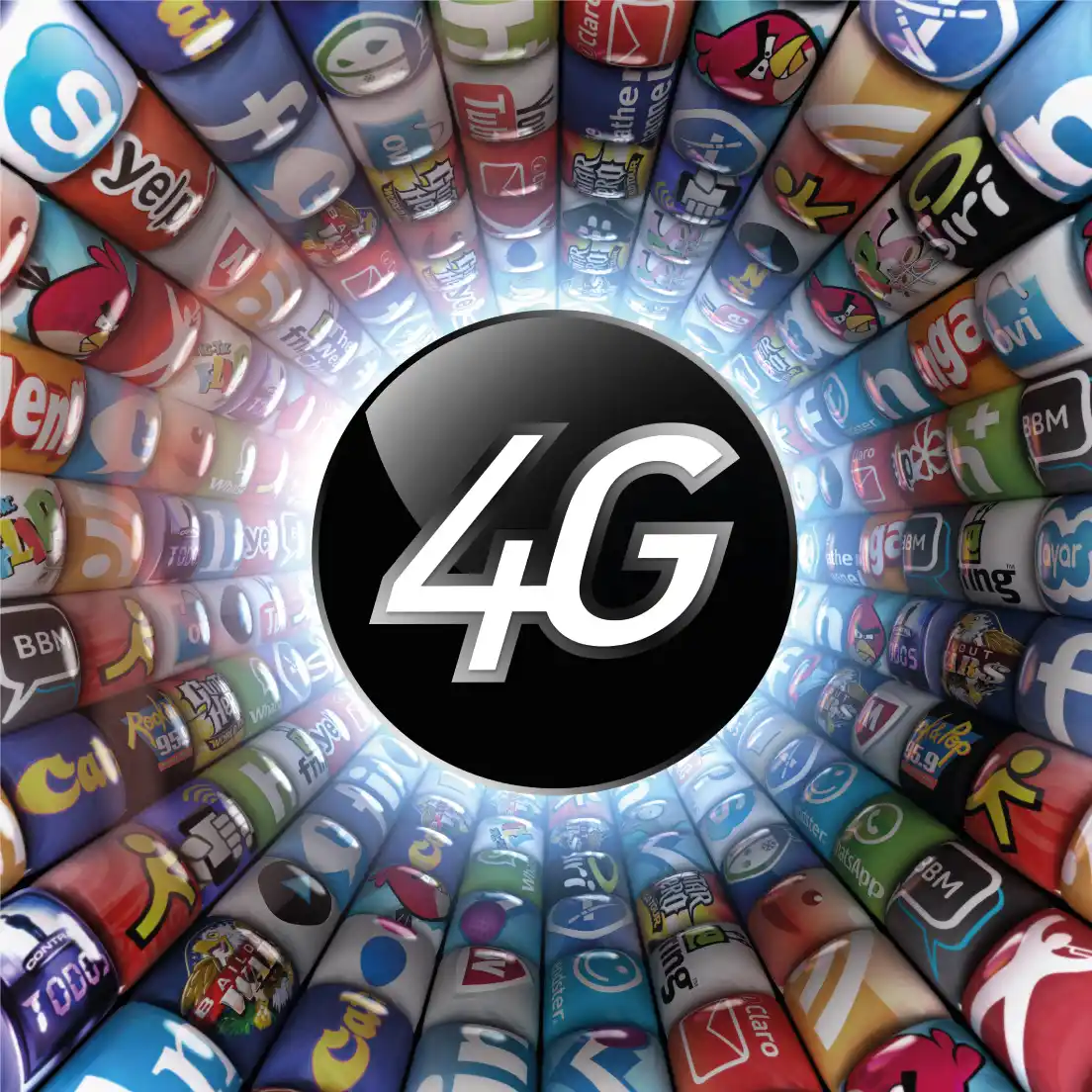 La red de telefonía 4G no llega a Argentina