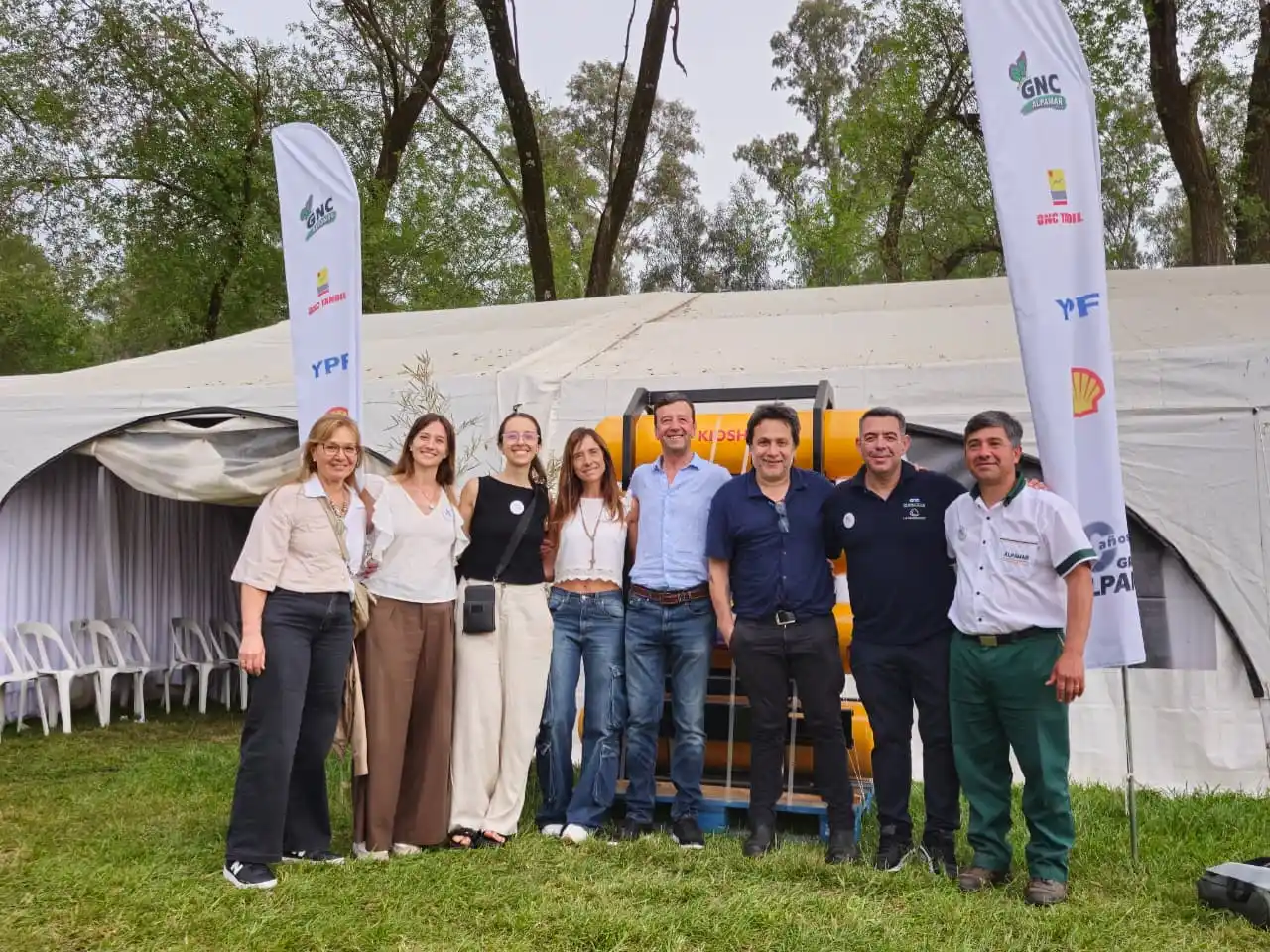 En Expotan, Alpamar celebró sus 60 años con la presentación del sistema GNC para vehículos diesel