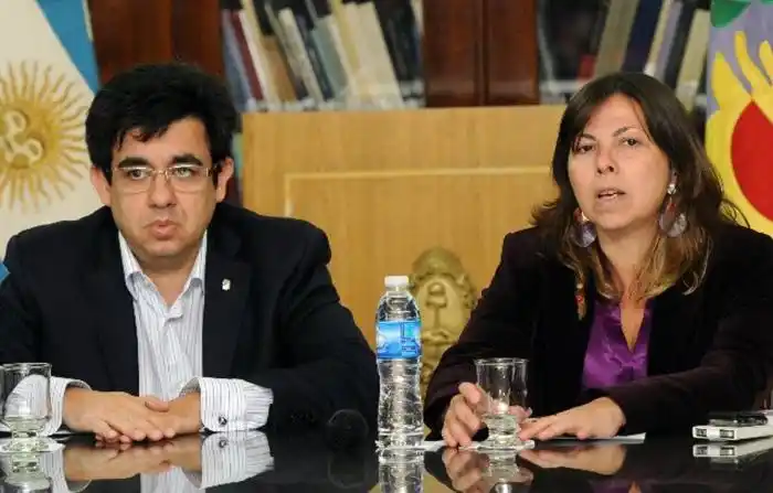Batakis y Arlía gestionan crédito ante el BID para obras hidráulicas provinciales