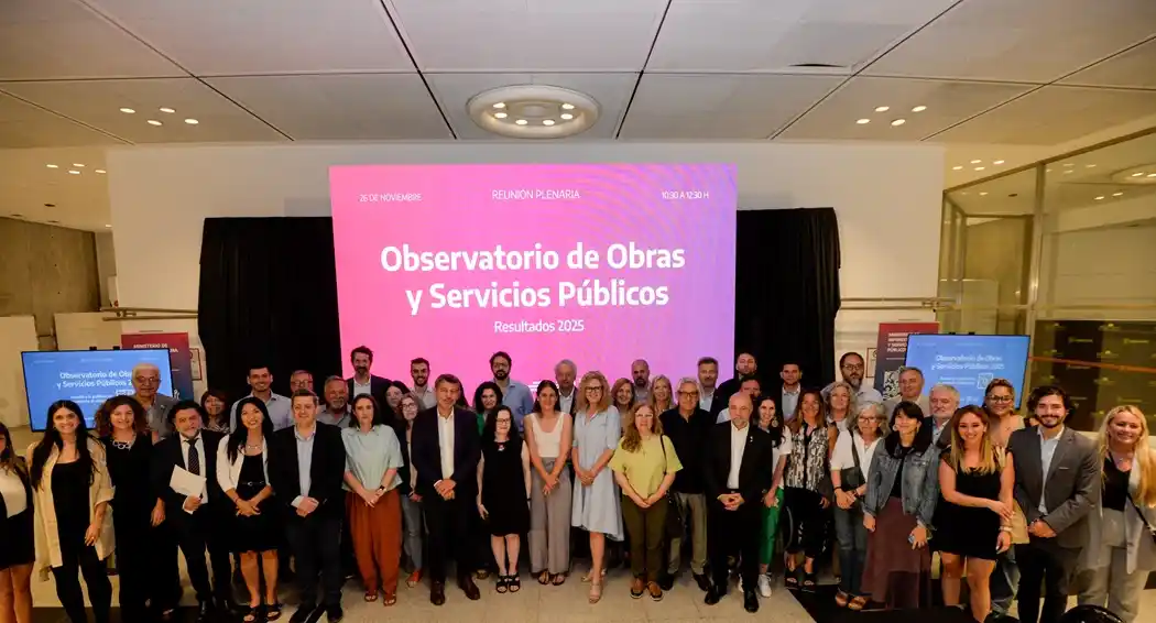 Katopodis presidió la plenaria del Observatorio de Obras y Servicios Públicos