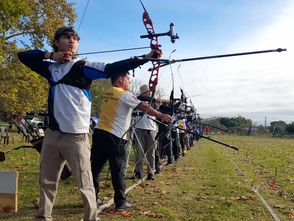 Representantes locales compitieron en Colón por la segunda fecha del Torneo Provincial de Tiro con Arco