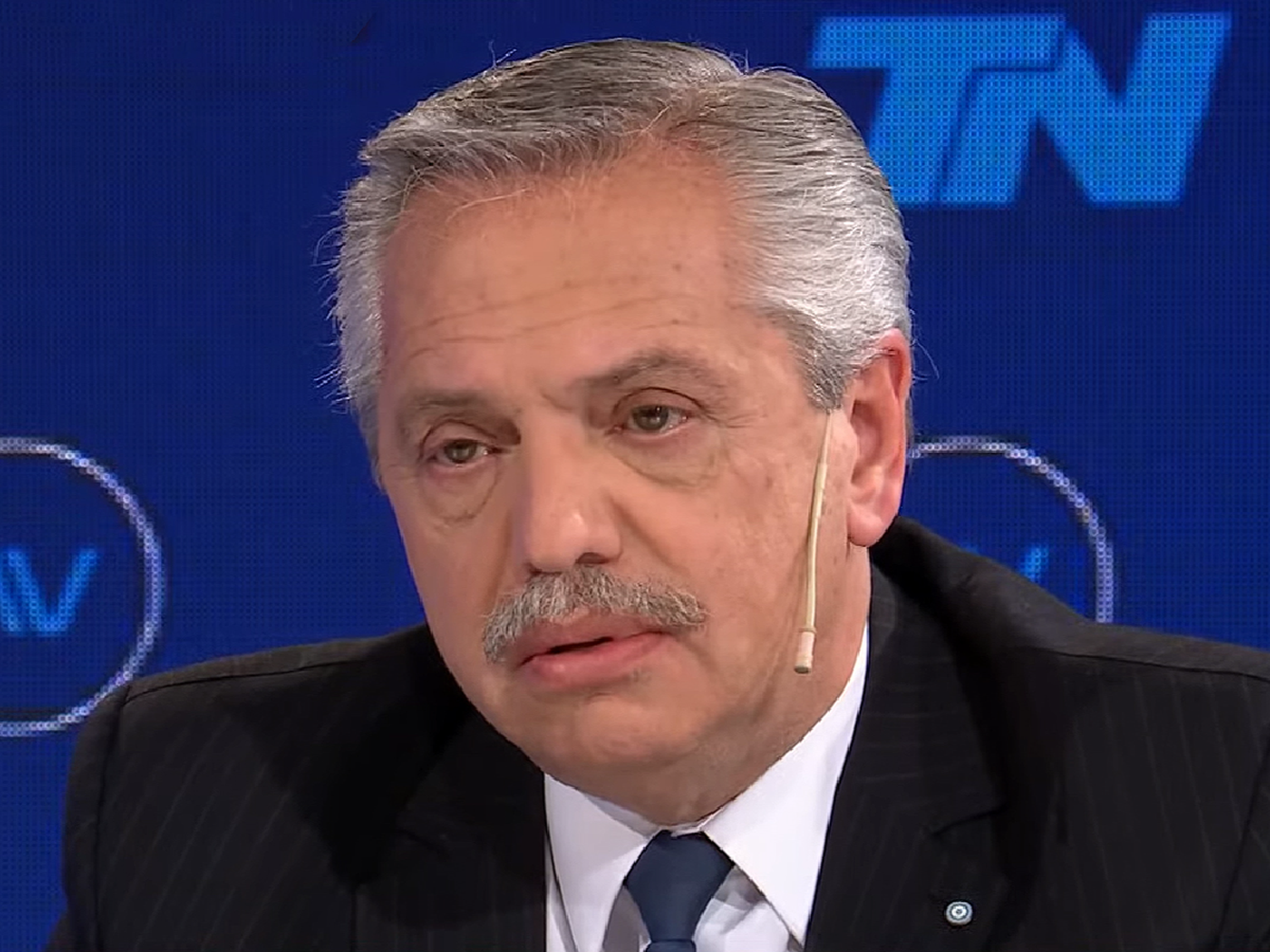 "La que no quiere pensar en un indulto es Cristina Kirchner", sostuvo Alberto Fernández