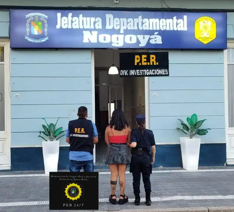 Hurto en Nogoyá enero 2023