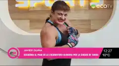 El recuerdo de Alejandra "Locomotora" Oliveras en su paso por Tandil