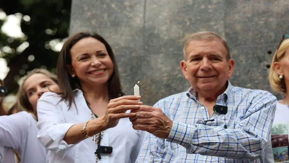 «NOS ANIMA EL ANHELO de reunir a nuestras familias: Edmundo y María Corina en oración por Venezuela